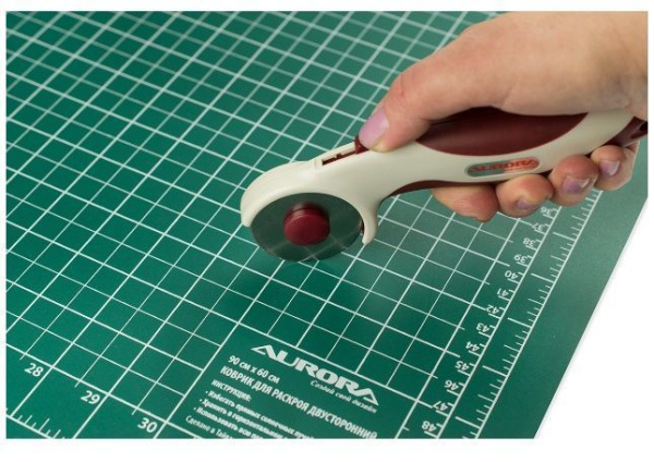 Коврик раскройный двухсторонний 90*60 см AURORA AU-A1 - фото и цены в Минске