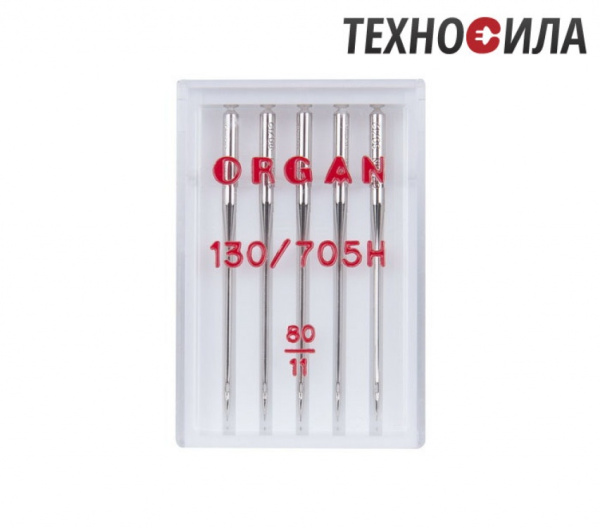 Иглы универсальные ORGAN № 80 (5 игл/упаковка) - фото и цены в Минске