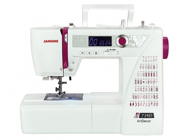 Janome ArtDecor 734D - фото и цены в Минске Janome ArtDecor 734D - фото и цены в Минске