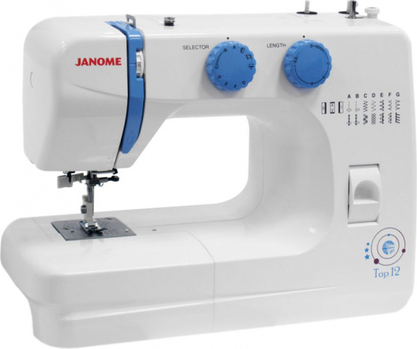 Janome Top 12 - фото и цены в Минске Janome Top 12 - фото и цены в Минске