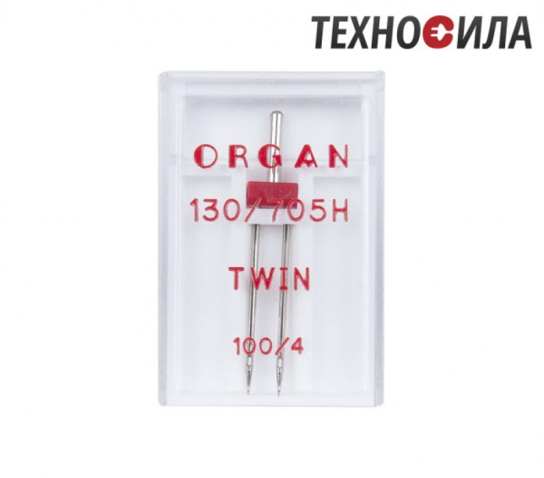 Иглы двойные ORGAN № 100/4 (1 игла/упаковка) - фото и цены в Минске