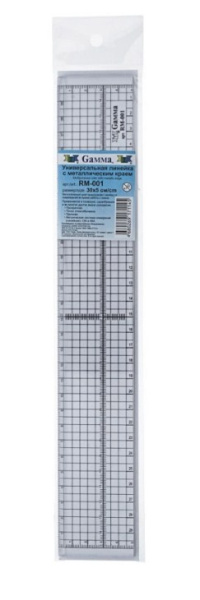 Универсальная линейка Gamma RM-001 30х5 см - фото и цены в Минске