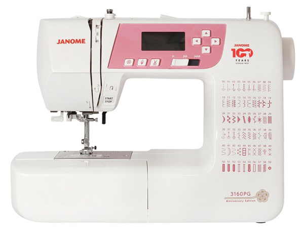 Janome 3160PG Anniversary Edition - фото и цены в Минске Janome 3160PG Anniversary Edition - фото и цены в Минске